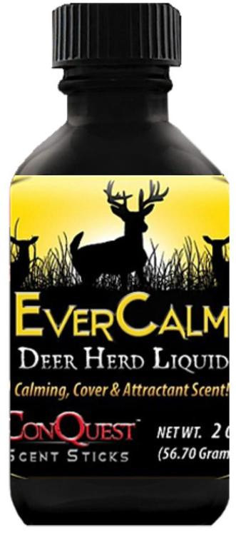 Conquest Scents Ever Calm Scent Liquid Deer Herd Bottle 2.5 oz
