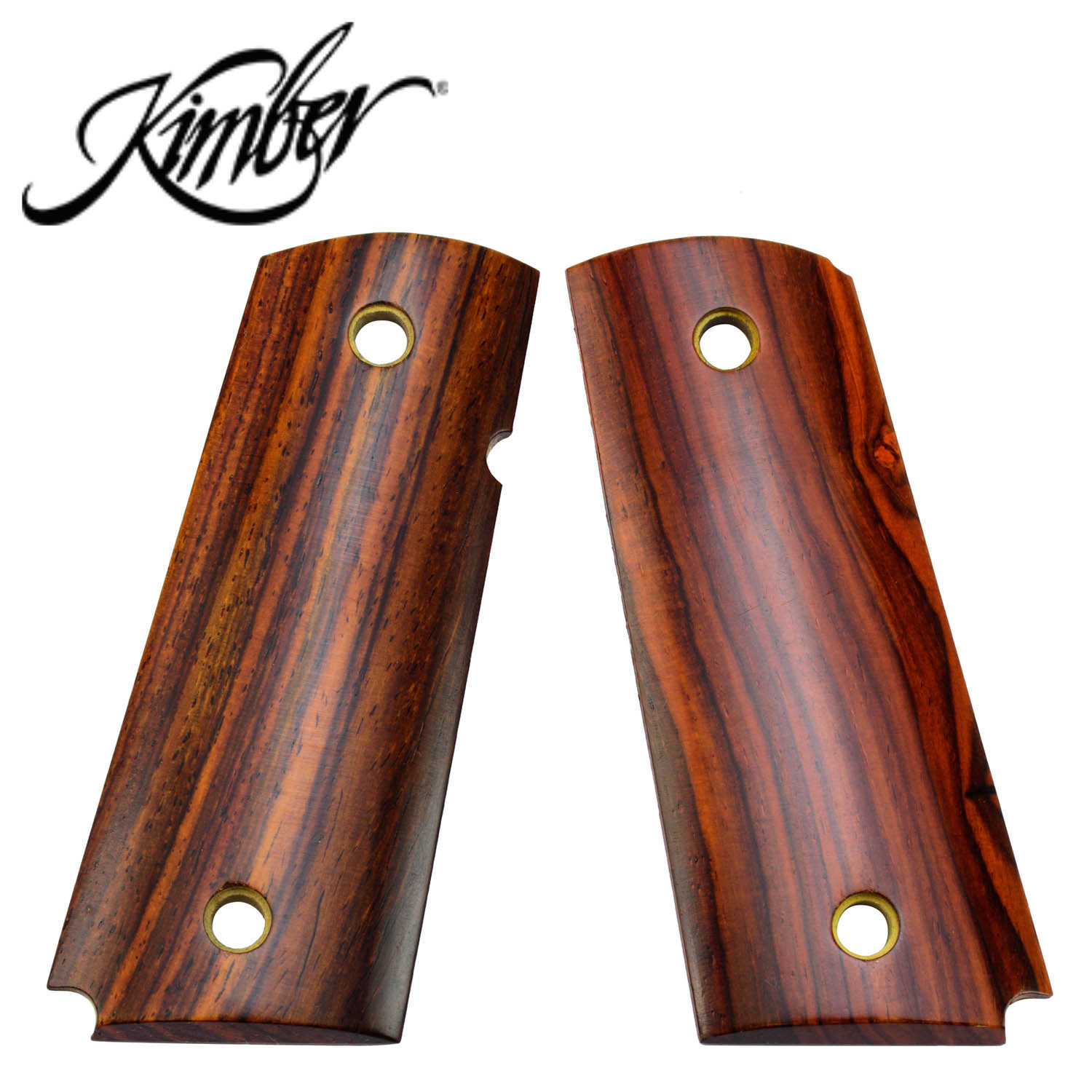 Kimber 1911 Compact Ambi Grips, Smooth Rosewood