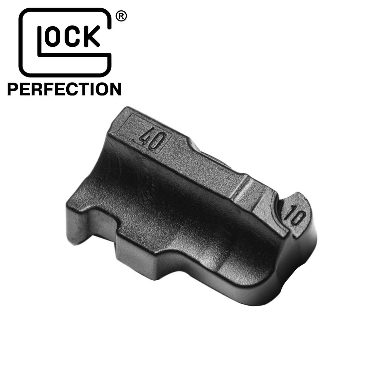 Glock Magazine Follower .40 S&W (Gen2-4), Cap Style, Marked .40 & 10