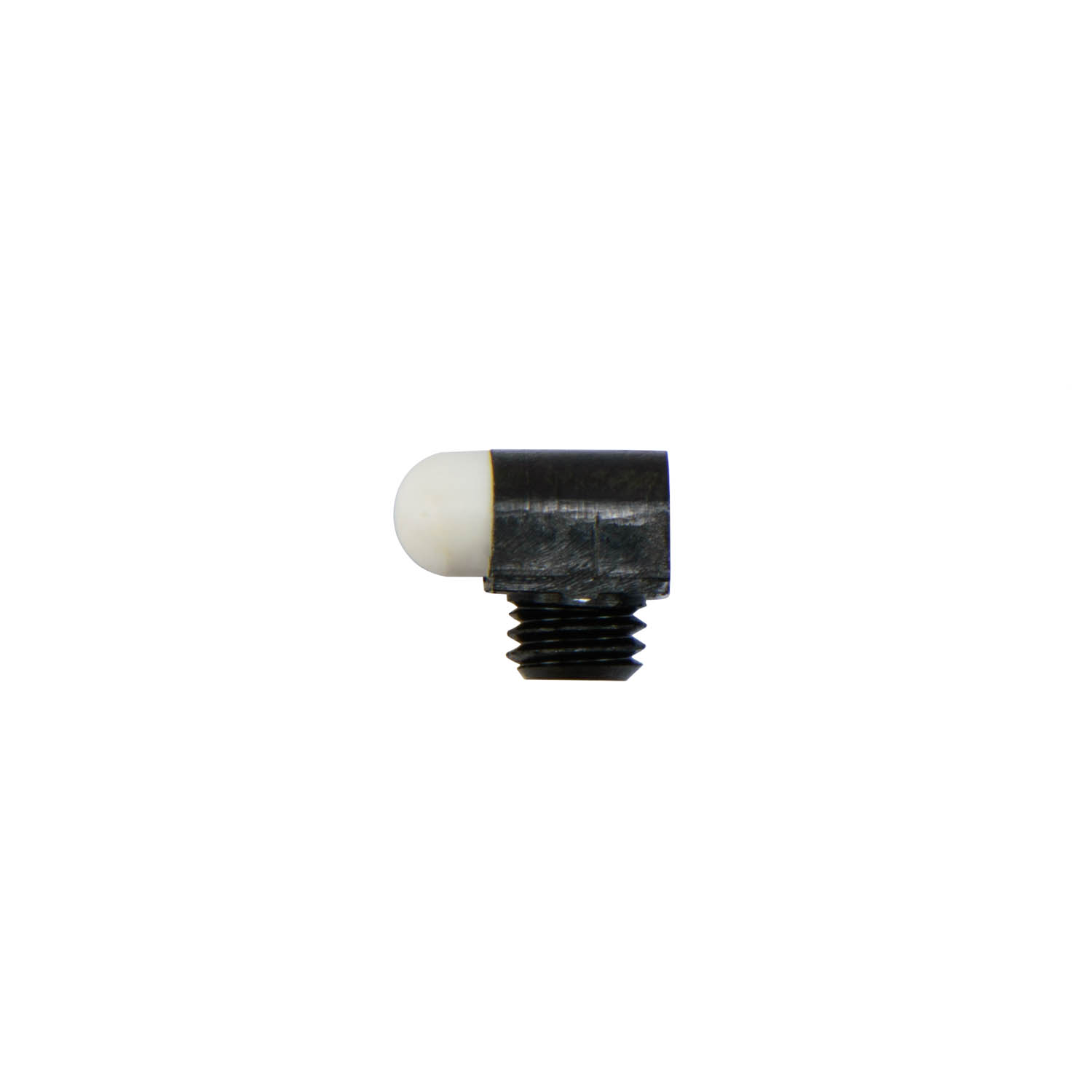 Bradley Front Sight Bead, 1/8" White Bead, 6-48 Thread, 5/64" Shank