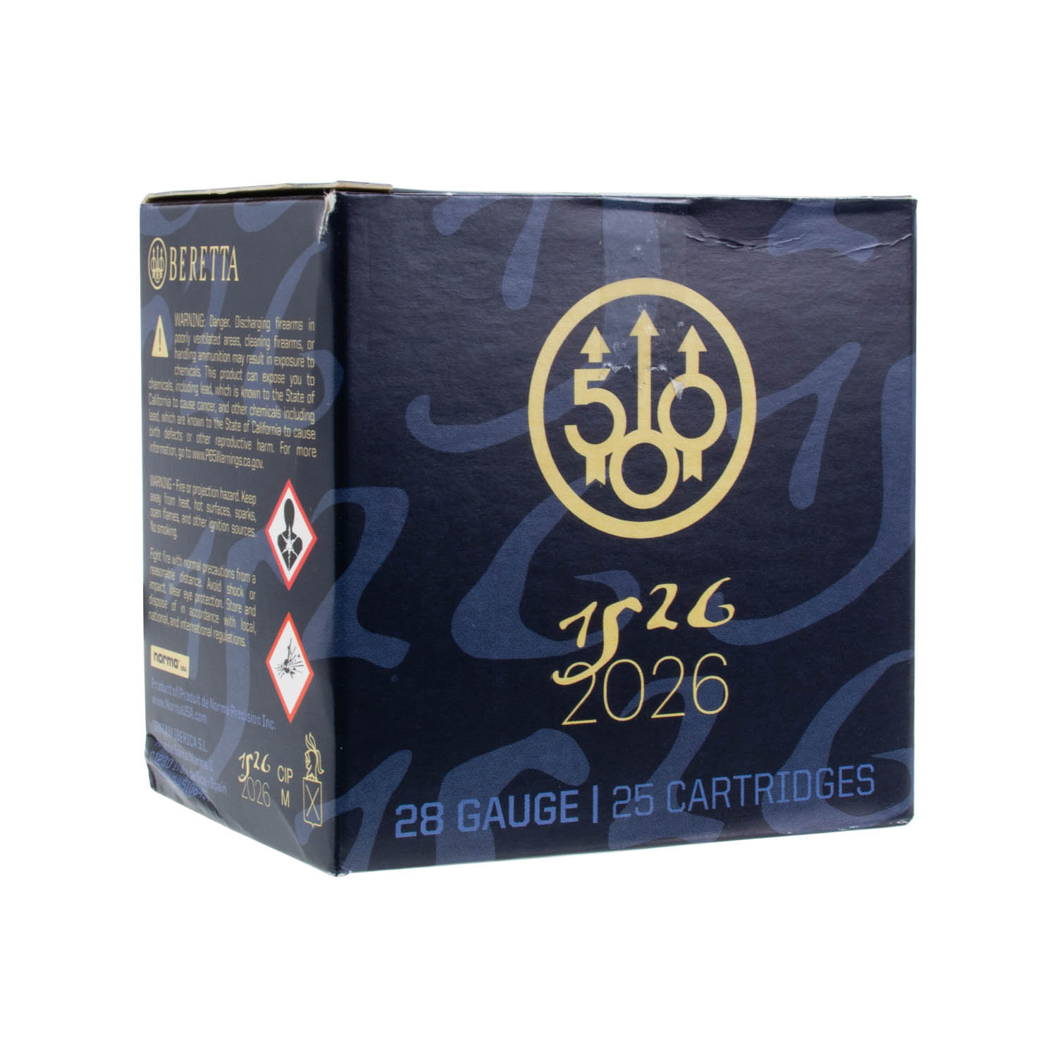 Beretta 500yr. Limited Edition 28ga. 3/4oz. #8 Shot Ammunition, 25 Round Box