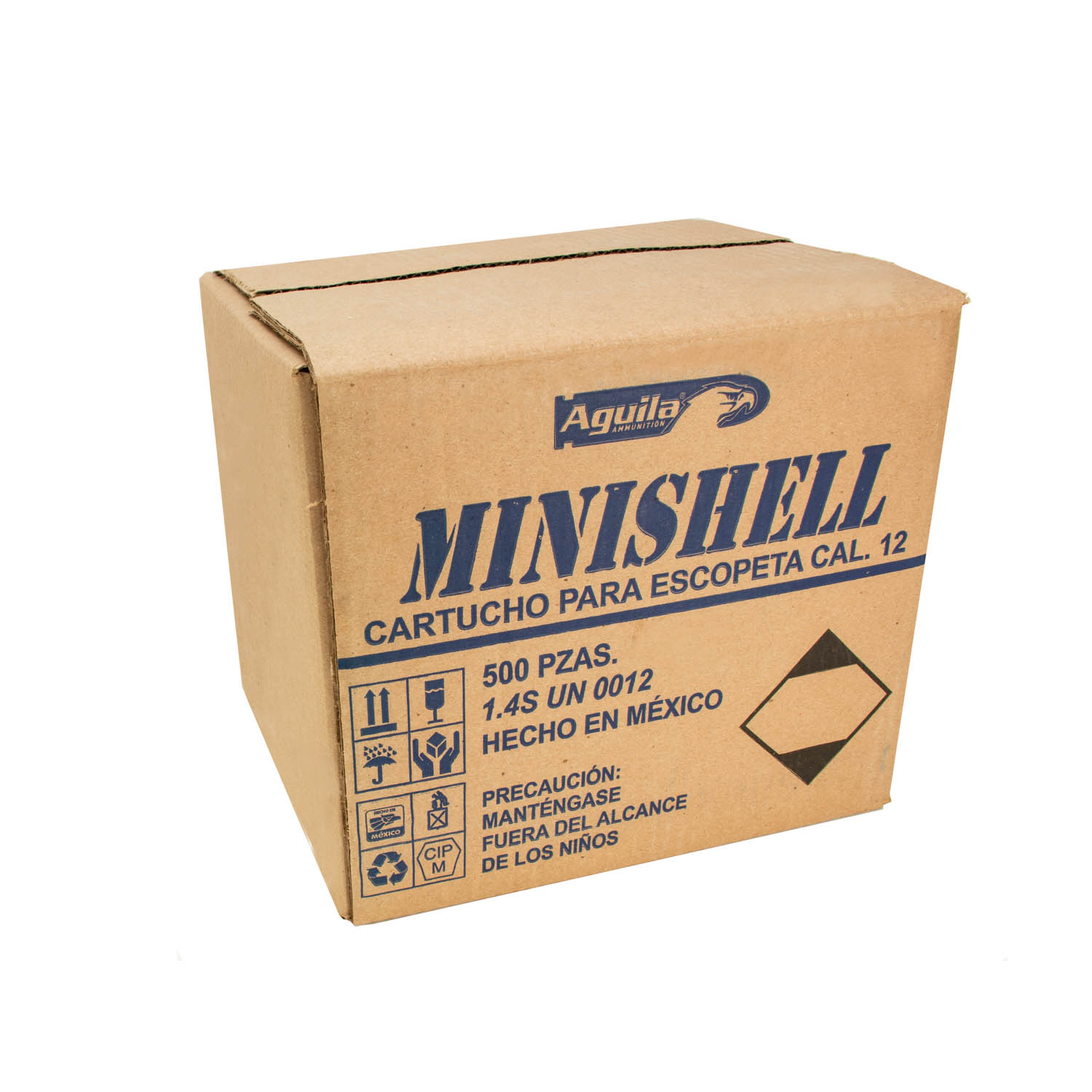 Aguila Minishell 12ga. 1-3/4" 5/8oz. #7.5 Lead Shot Ammunition, 500 Round Case