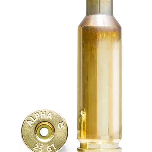 Alpha Munitions 25 GT RIFLE BRASS 100/BOX AM25GT