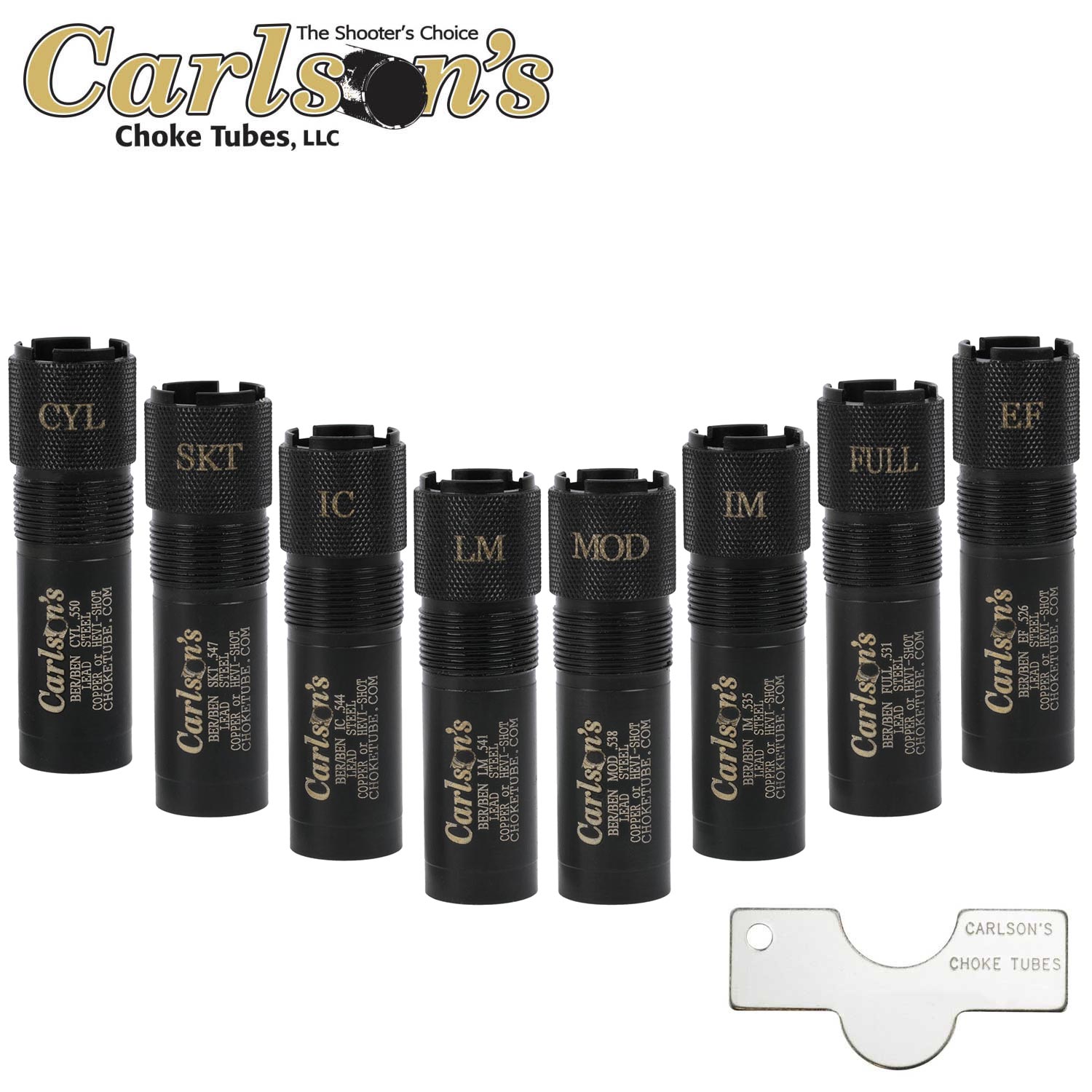 Carlson's Sporting Clays 28ga. Choke Tube, Benelli / Beretta Mobil, Black