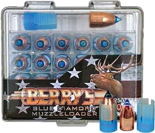Berry's Blue Diamond .50 Cal. Muzzleloader Bullets with Sabots 305 gr 25/ct 20600