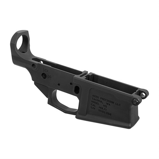Aero Precision M5 Receiver Multi-Caliber Black Anodized Finish 7075-T6 Aluminum Material with Mil-Spec Dimensions for AR-10 APAR308003C