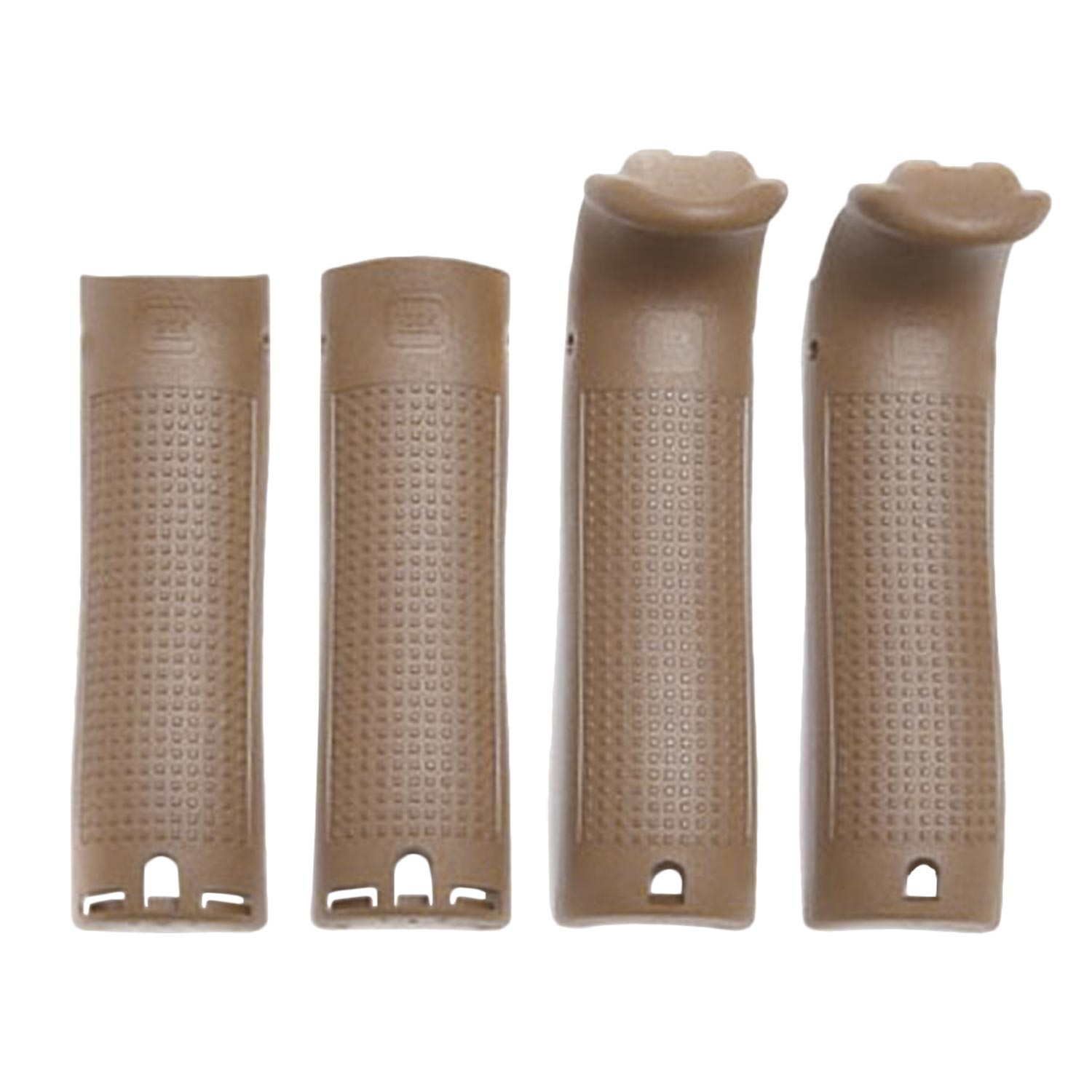 Glock Beavertail / Backstrap Set, 9, .40, .357 & .45 GAP (Gen4-5 STD, Comp & LS Frames), Coyote Tan