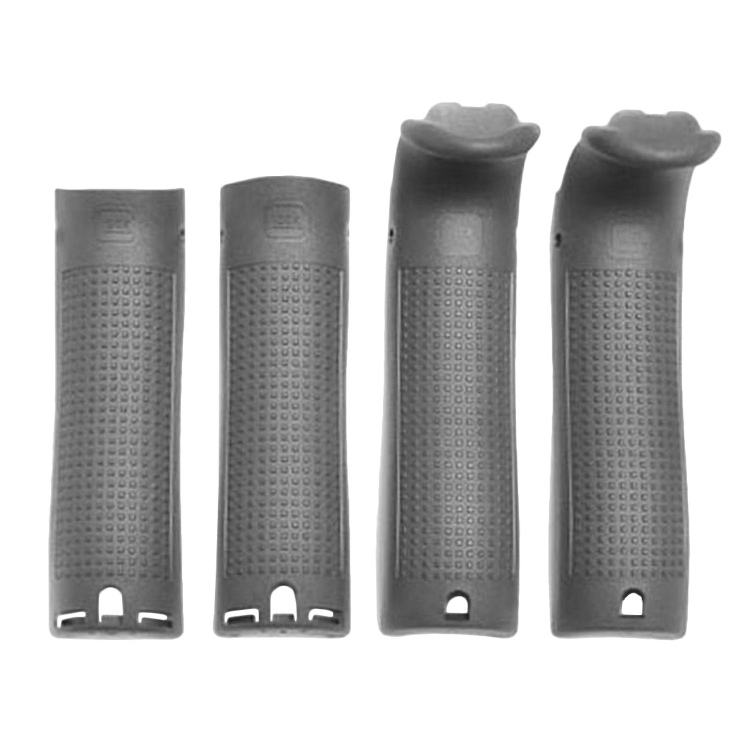 Glock Beavertail / Backstrap Set, 9mm, .40, .357 & .45 GAP (Gen4-5 STD, Comp & LS Frames), Gray