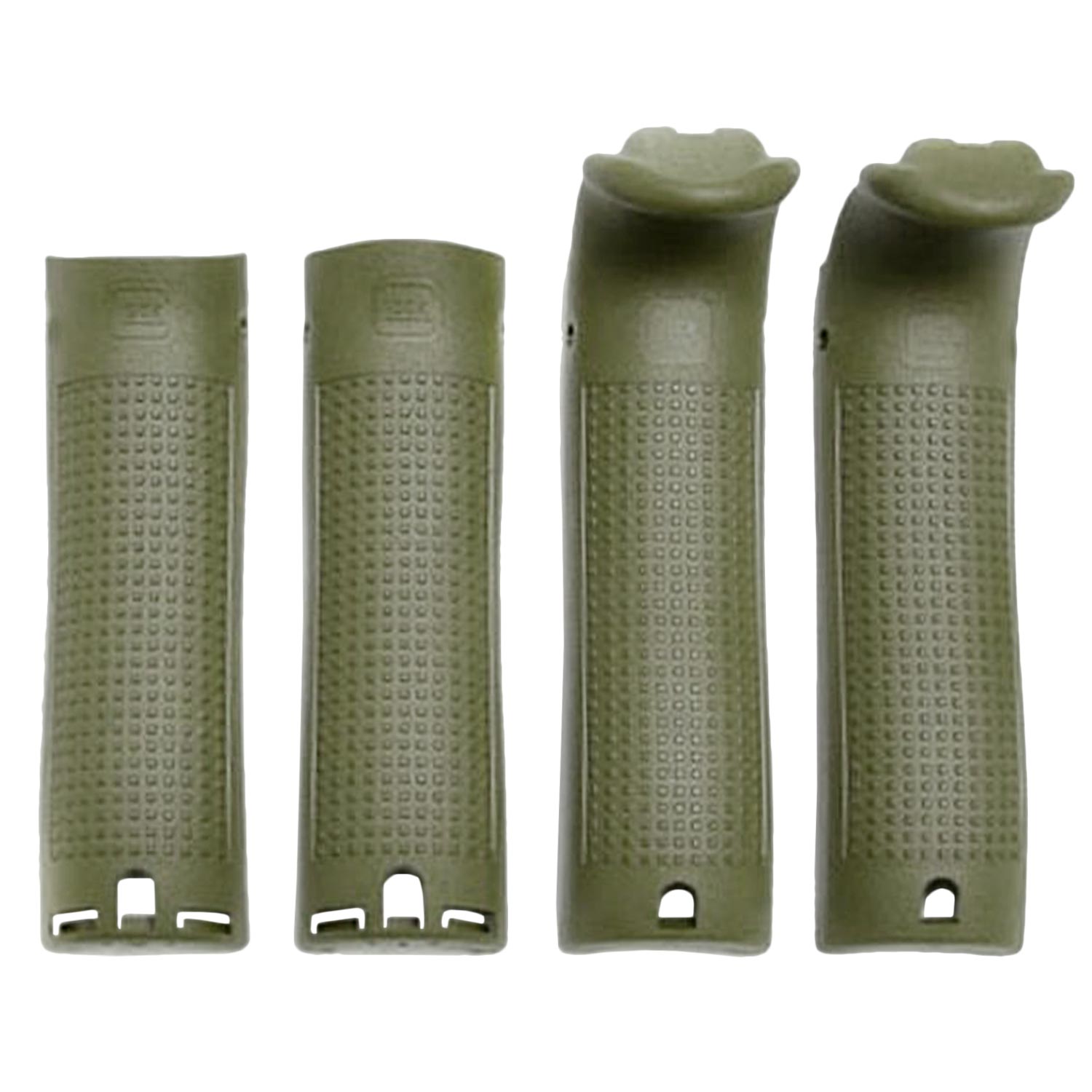 Glock Beavertail / Backstrap Set, 10mm & .45 ACP (Gen4-5 STD, Comp & LS Frames), Battlefield Green