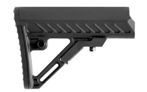 UTG Model 4, Combat Ops S2, Stock, Ambidextrous Sling Loop and Reversible QD Sling Swivel Housing, Polymer Stock Only, Black