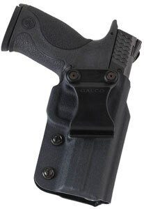 Galco Triton 2.0 Kydex Strongside/Crossdraw Inside Waistband Holster, Fits S&W M&P SHIELD 9/40 & 2.0 9/40, Right Hand, Black Kydex