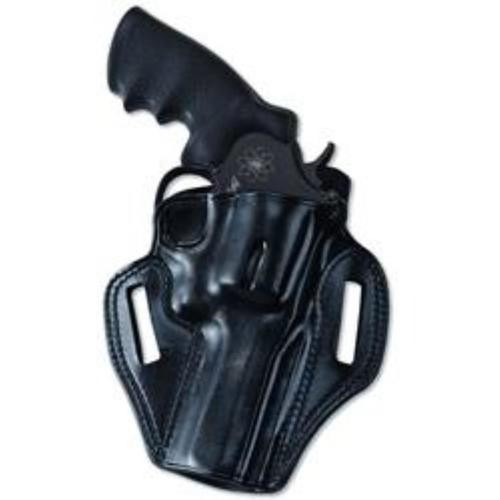 Galco Combat Master Belt Holster, Fits for GLOCK 20, 21, 37, Right Hand, Black Leather