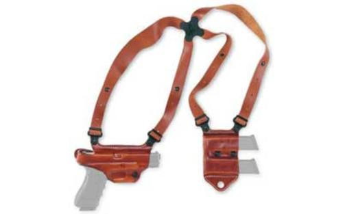 Galco Miami Classic II Shoulder Holster Glock 1719263422232735313233 RH Tan Leather