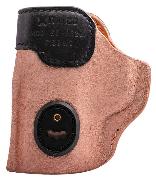 Galco Scout 3.0 S&W M&P Shield 9/40, 2.0 9/40, Steerhide Natural, Black Mouth Band