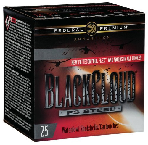 Federal BlackCloud 12 Ga, 3.5", 1-1/2oz, 4 Shot, 25rd/Box