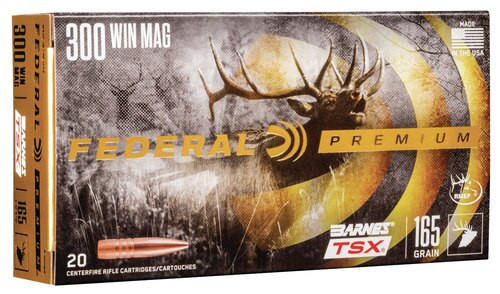 Federal Premium 300 165gr, Brn Tsx, 20rd Box
