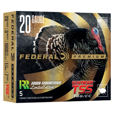 Federal PTSSX295FRR7 Heavyweight TSS 20Gauge 3" 1 5/8oz Tungsten 7Shot 5 Per Box/10 Case