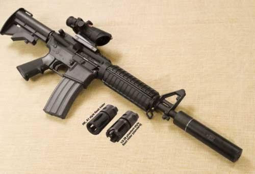 Gemtech G5 Rifle Suppressor 5.56mm NATO Adds 5.5 Inches Quickmount (Without Mount) - All NFA Rules Apply