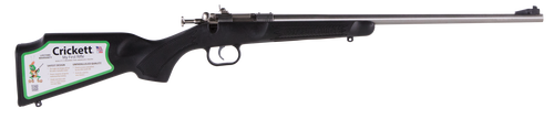 Crickett Single Shot Synthetic 22 WMR, 16.12" Barrel, Black, 1rd