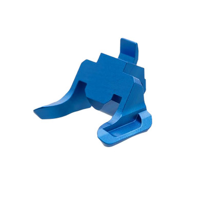Tyrant CNC TDVP9EBLUE Extended Magazine Release 9mm/40 S&W Fits Heckler & Koch VP9/VP40 Blue Aluminum