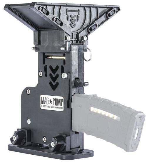 MagPump AR-15 Magazine Reloader 223/5.56/300 Blackout Mag Loader, Black, Polymer
