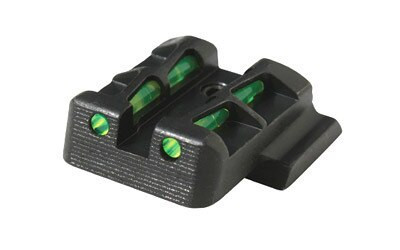 Hiviz LiteWave S&W M&P Full Size/Compact Fiber Optic Green Black