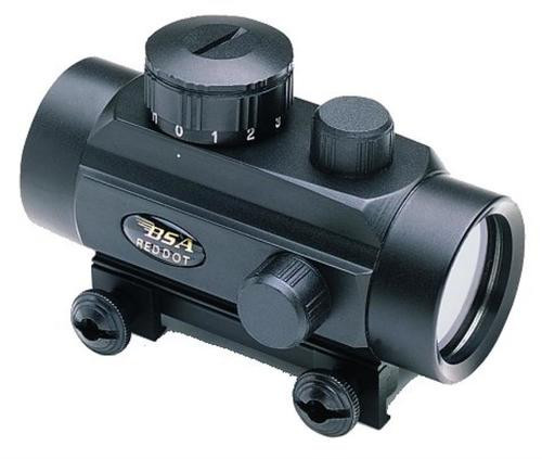 BSA 1x 30mm Obj Unlimited Eye Relief 5 MOA Black