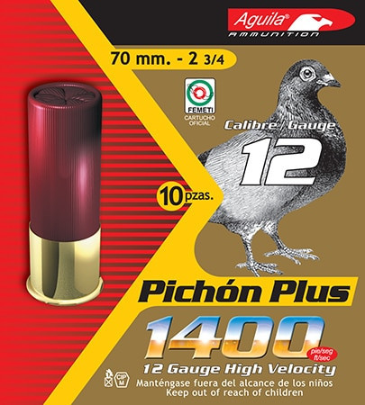 Aguila Hunting 12 Ga, 2.75", 1-1/4 oz, 9 Shot, 10rd/Box