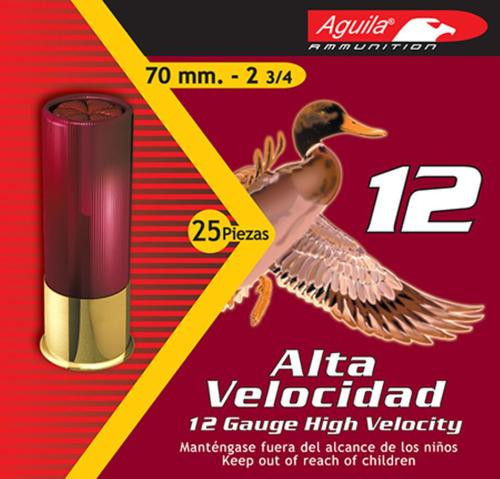 Aguila Hunting 12 Ga, 2.75", Lead, 1-1/4 oz, 2 Shot, 25rd/Box