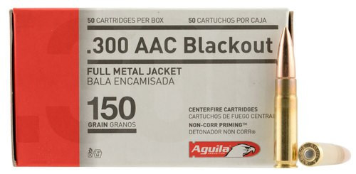 Aguila 300 AAC Blackout 150gr, Full Metal Jacket, 50rd Box