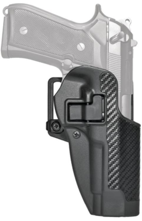 Blackhawk CQC Carbon Fiber Serpa Holster, Black, Right Hand For SigPro 2022