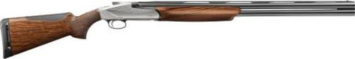 Benelli 828U 12 Ga, 28", AA-Grade Satin Walnut Nickel Engraved Left Hand