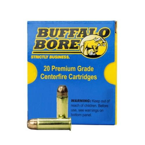 Buffalo Bore .44 Mag, Heavy 300 Gr, JFN Bullet, 20rd Box