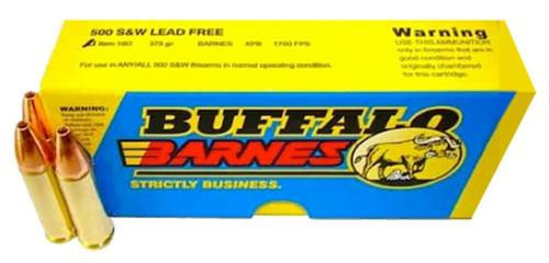 Buffalo Bore Ammo 500 S&W Lead-Free Barnes XPB 375gr, 20rd Box