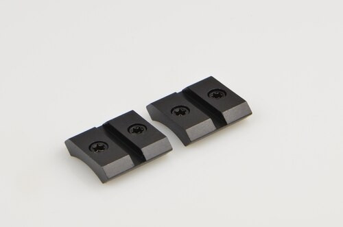 Warne 2 Piece Maxima Steel Base, Browning Bar, Matte