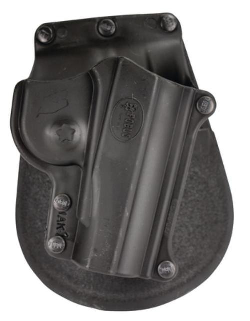 Fobus Paddle Holster, Fits Micromax .380 & Makarov 9X18/ .380, Right Hand, Kydex, Black