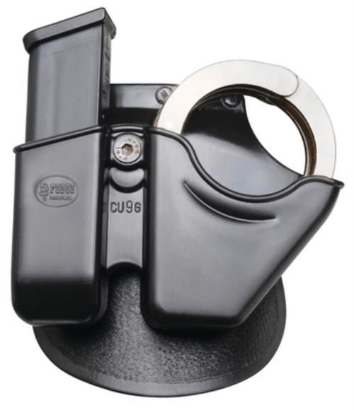 Fobus Paddle Magazine/Universal Cuff Combo For Glock/H&K 9mm/.40SW Magazines, Black