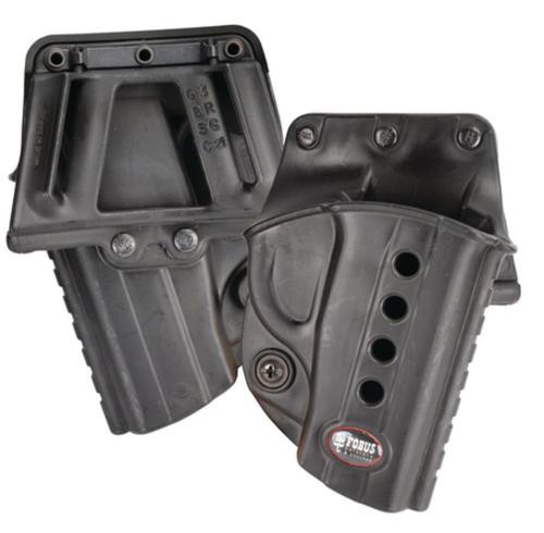 Fobus E2 Belt Holster, Fits Ruger LCR/SP101, Right Hand,Kydex, Black