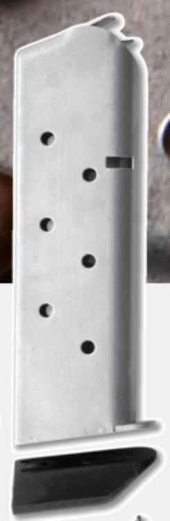 Chip McCormick Custom Silver 38 Super 10 rd Stainless Finish
