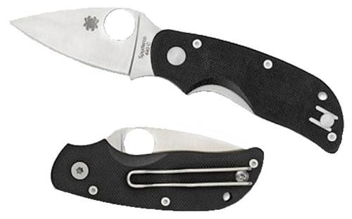 Spyderco Cat Folder 2.5" 440C Stainless Drop Point G-10 Black