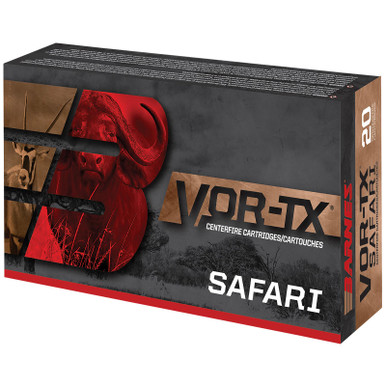 Barnes Bullets 22035 VOR-TX Safari 416Rigby 400gr Round Nose Banded Solid 20 Per Box/10 Case