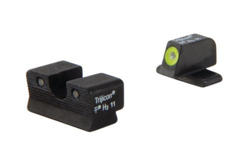 Trijicon Heavy Duty Night Sights Yellow Front Outline P220 (with Dovetail) /P229/P240/P245/Pro 233/Pro 2340/Pro 245