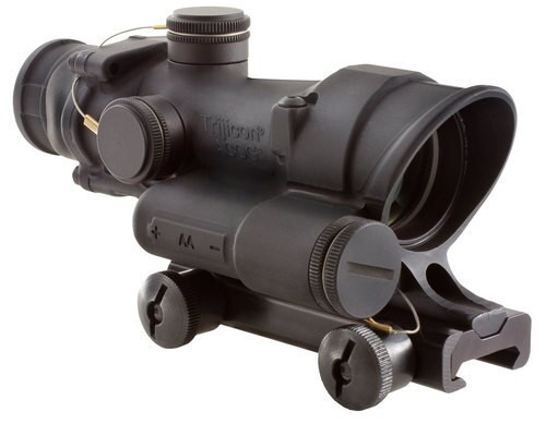 Trijicon ACOG LED 4x 32mm Obj 36.8 ft @ 100 yds FOV Black Illuminated Ho