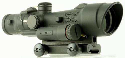 Trijicon ACOG, 3.5x, 35mm Obj, 30mm-35mm Tube, Black, Crosshair Reticle