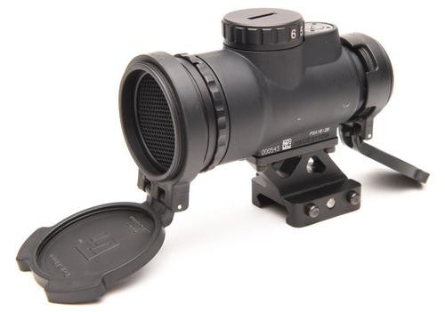 Trijicon MRO Patrol Day/Night MRO 1x25mm 2 MOA Red Dot Matte Finish, 1/3 Co-Witness QR Mount