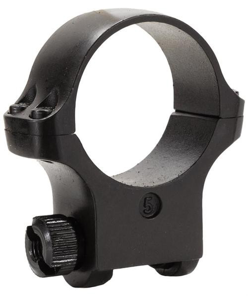 Ruger Clam Pack Single Ring High 30mm Diameter Hawkeye Matte Blued
