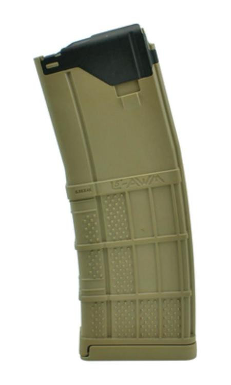 Lancer L5 Advanced Warfighter Magazines - L5 AWM 5.56x45/.223, Opaque Flat Dark Earth, 30rd