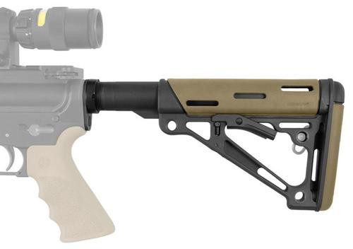 Hogue AR-15 Rifle Polymer Tan Buttstock Kit