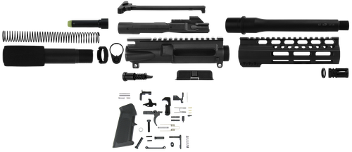 TacFire 45 ACP Pistol Build Kit LPK, 7.5" Barrel Black Nitride, Exclusive