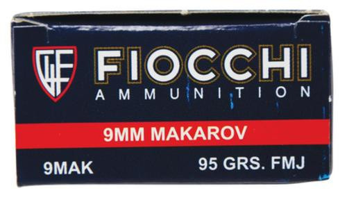 Fiocchi Shooting Dynamics 9x18 Makarov 95gr, Full Metal Jacket 50rd Box